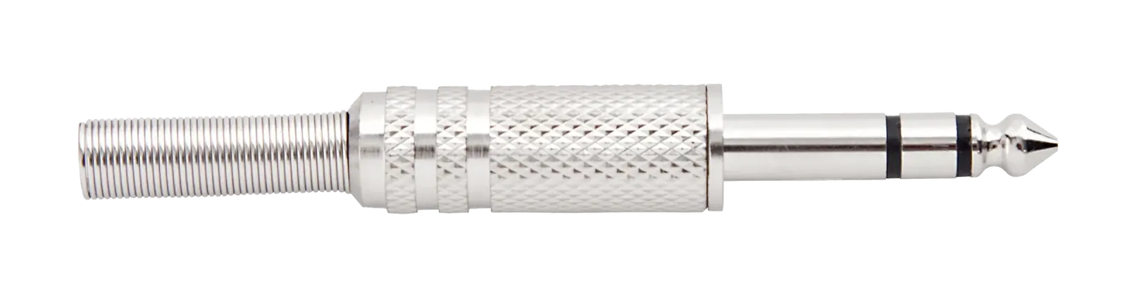 Carson Cable Co Rock Plug Stereo 6.3mm Nickel Plated Plug