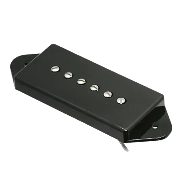 Roswell P90 Dog Ear Pickup BK RP90DB for Guitar - Bridge Model
