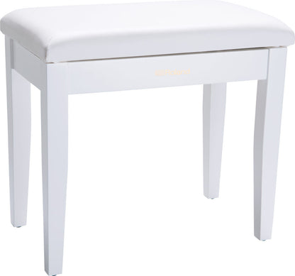 ROLAND RPB-100BK Fixed-Height Piano Bench - Durable Black Wood with Cushioned Seat for Comfort and Storage — view 3