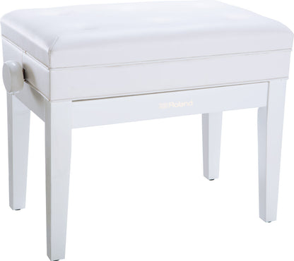 Roland RPB-400 Adjustable Piano Bench - Solid Wood, Cushioned Seat, Rosewood Finish, Storage Compartment for Sheet Music — view 3
