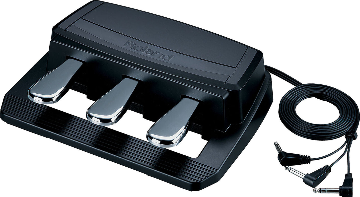 ROLAND RPU-3 Pedal Unit - Triple Pedal System with 1/4" Outputs for FP-7F & RD-700 Series, Real Piano Experience — view 2