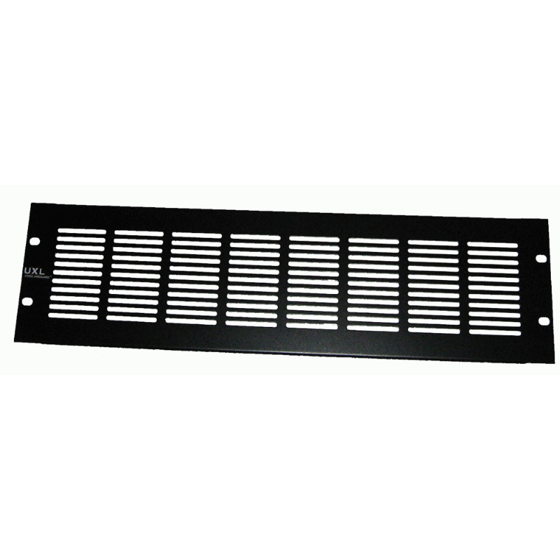 UXL 3RU Vented Blank Rack Panel