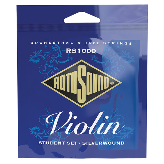 Rotosound RS1000 Student Violin String Set 4/4 Silver Wound