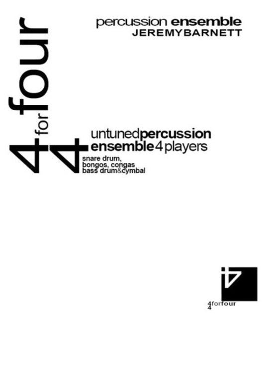 4-4 Four Untuned Percussion Ensemble
