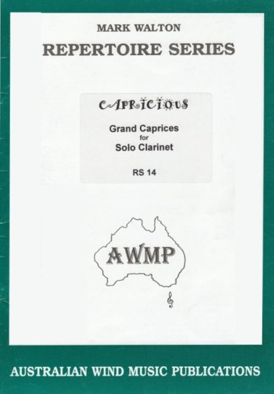 Caprices clarinet Solo (Softcover Book)