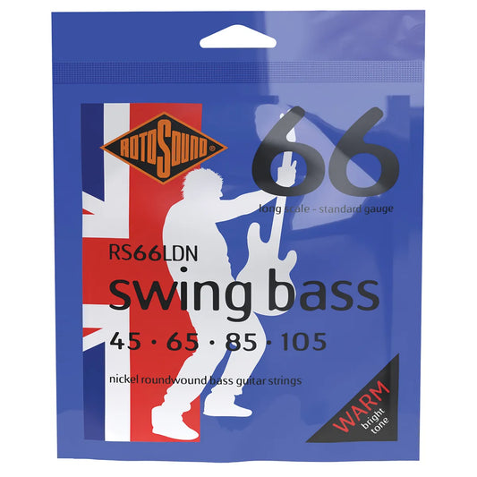 Rotosound Swing Bass 66 Nickel 45-105 Strings [RS66LDN]