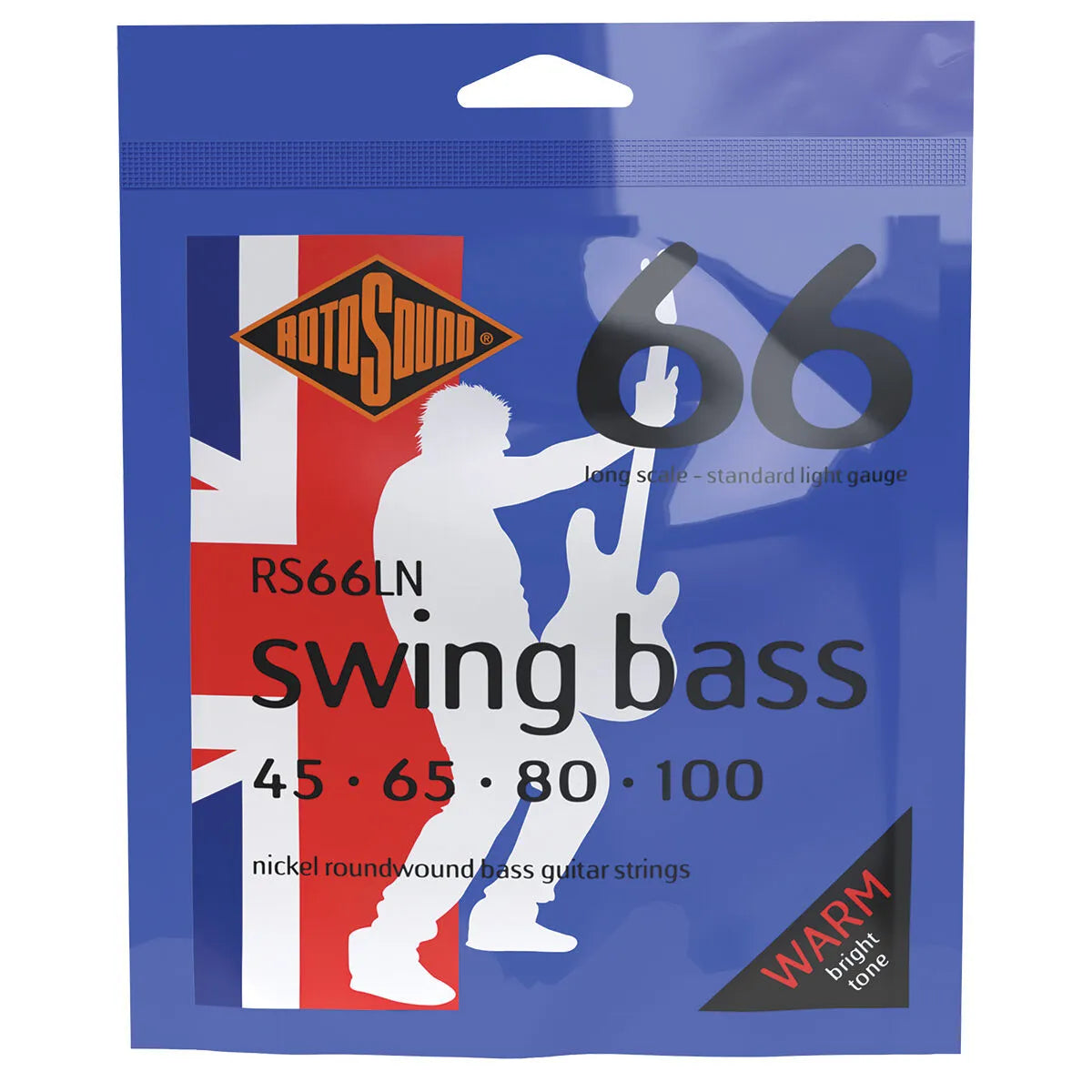 Rotosound Swing Bass 66 Nickel 45-100 Guitar Strings [RS66LN]
