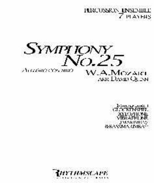 Allegro Con Brio Symphony No 25 K 183 Arr Quinn