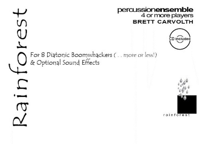 Rainforest For 8 Diatonic Boomwackers Book/CD