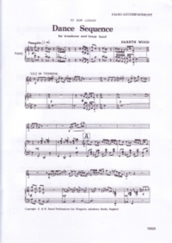 Dance Sequence Trombone/Piano