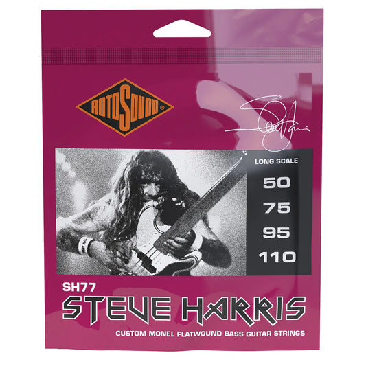 Rotosound Steve Harris Monel Flatwound Bass Strings RSH77