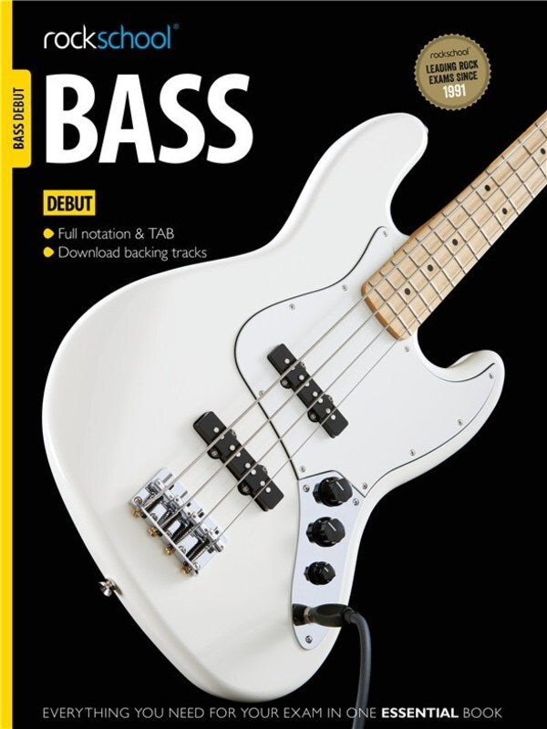 Rockschool Bass Debut 2012-2018 (Softcover Book/CD)