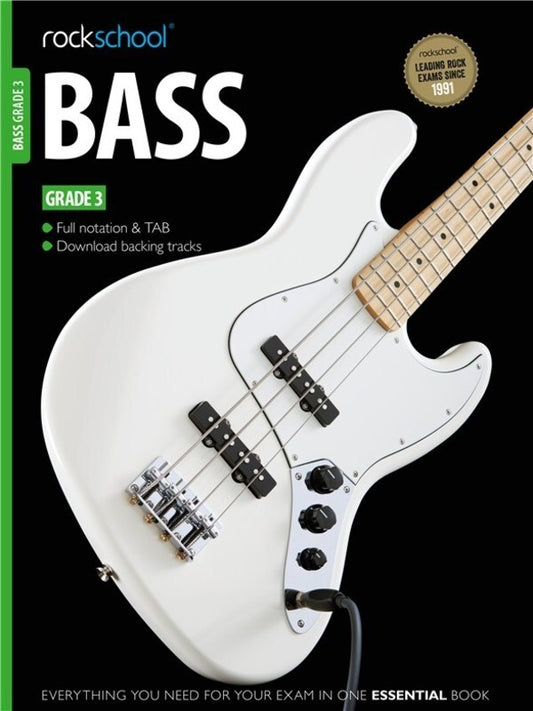 Rockschool Bass Grade 3 2012-2018 (Softcover Book/CD)