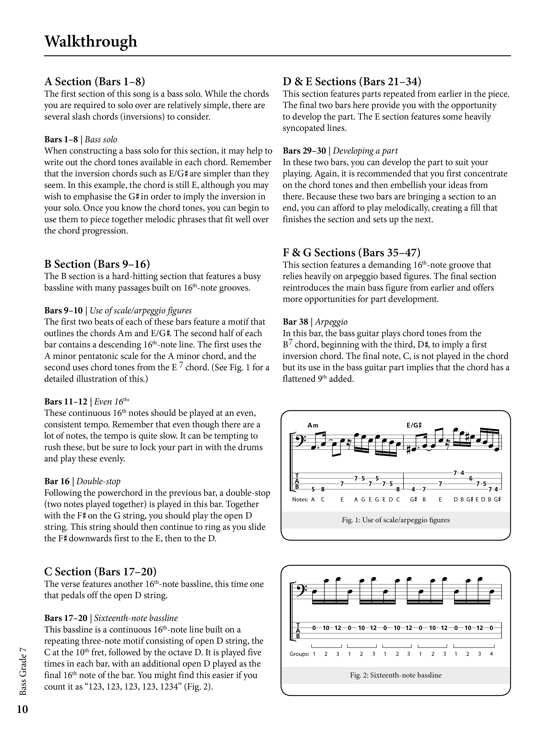 Rockschool Bass Grade 7 Syllabus 2012-2018 — view 4