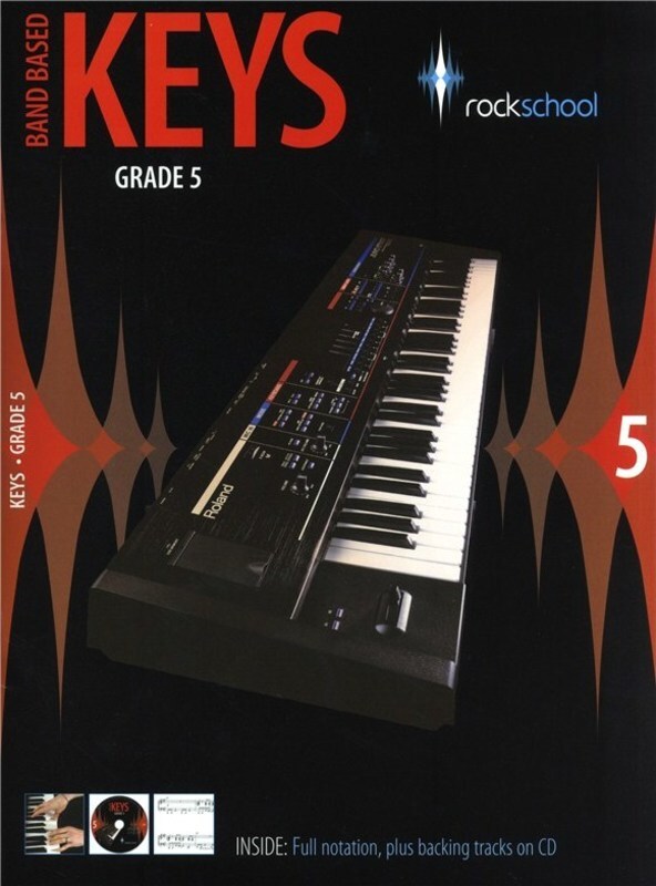 Rockschool Band Based Keys Grade 5 Book/CD