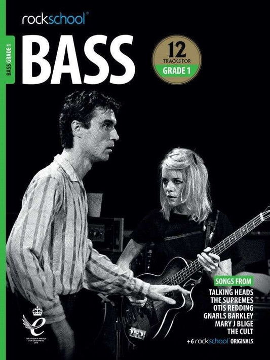 Rockschool Bass Grade 1 2018-2024 BK/OLA