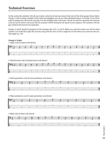 Rockschool Bass Grade 3 2018-2024 BK/OLA — view 4