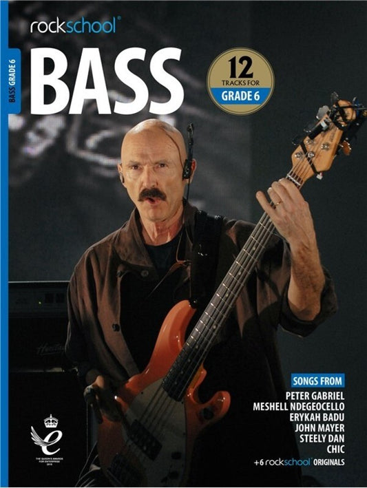 Rockschool Bass Grade 6 2018-2024 Book/Online Audio (Softcover Book/Online Audio)