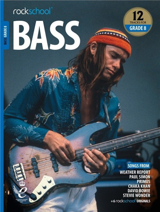 Rockschool Bass Grade 8 2018-2024 Book/Online Audio (Softcover Book/Online Audio)