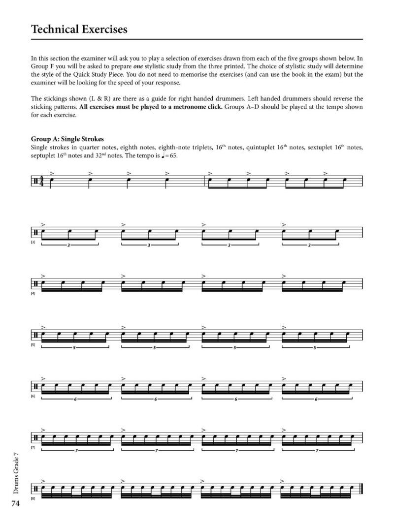 Rockschool Drums Grade 7 2018-2024 BK/OLA — view 2