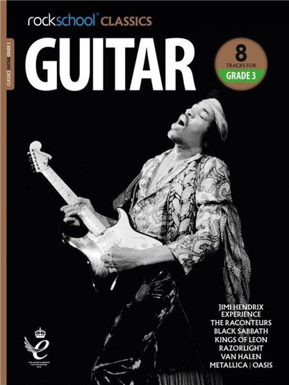 Rockschool Classics Guitar Grade 3 Book
