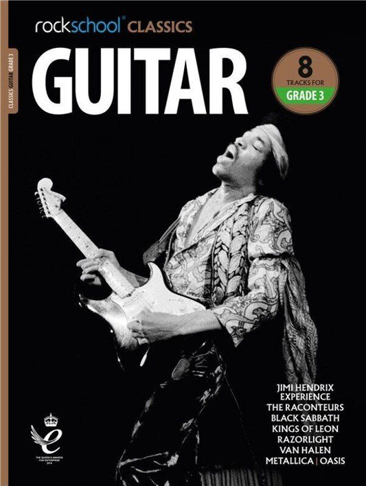 Rockschool Classics Guitar Grade 3 Book