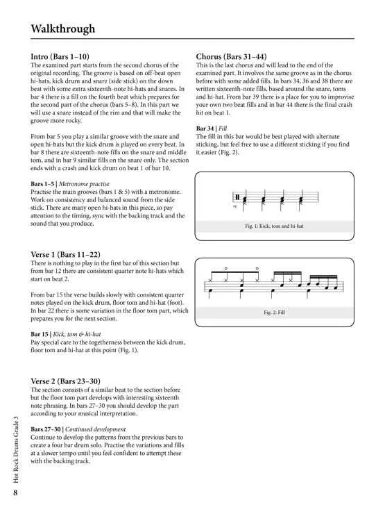 Rockschool Classics Drums Grade 3 Book — view 2
