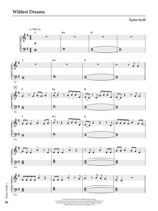 Rockschool Piano Grade 1 2019+ Book — view 2