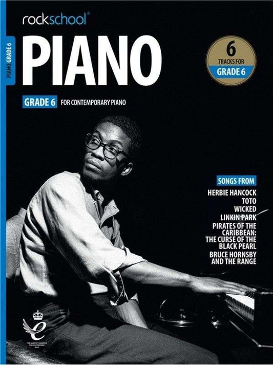 Rockschool Piano Grade 6 2019+ Book and Online Audio