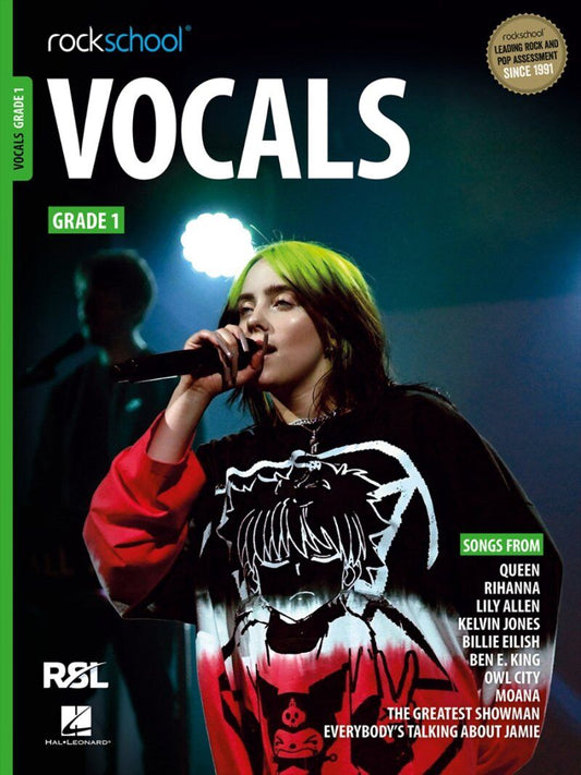 Rockschool Vocals Grade 1 2021 Edition