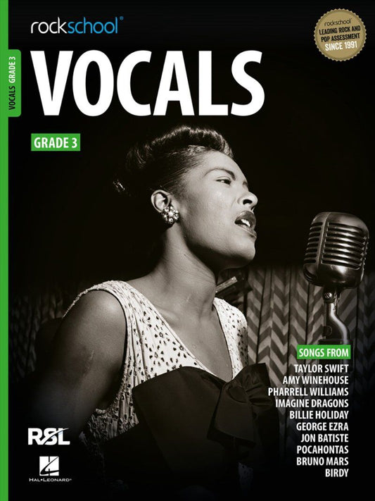 Rockschool Vocals Grade 3 Syllabus (2021)
