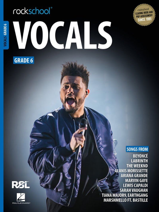 Rockschool Vocals Grade 6 Book (2021)
