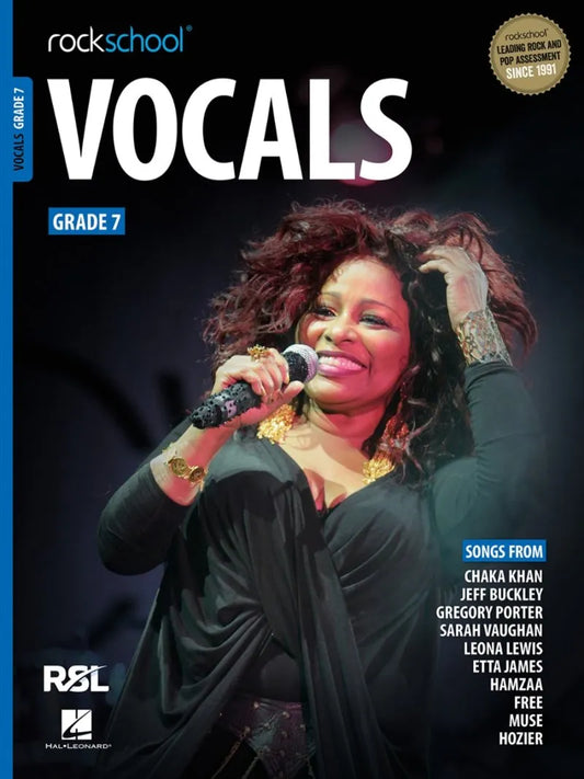 Rockschool Vocals Grade 7 2021 Syllabus Book for Voice