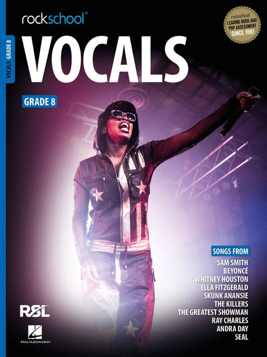 Rockschool Vocals Grade 8 Syllabus 2021 for Voice