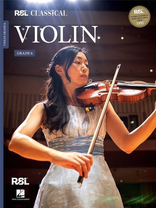 RSL Classical Violin Grade 6 Syllabus 2021 by Rock School Limited