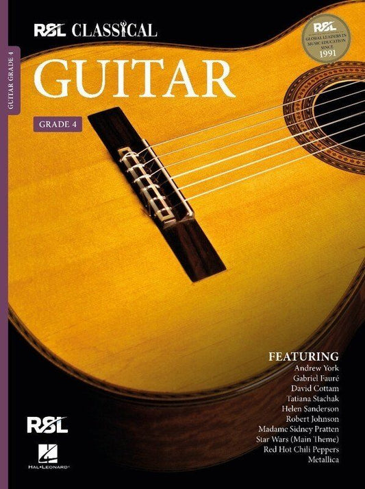 Rockschool Classical Guitar Grade 4 (2022) - RSL Syllabus, 48 Pages, Guitar Examination Preparation