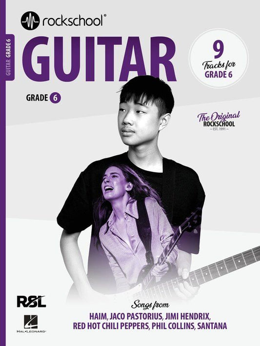 Rockschool Guitar Grade 6 (2024) - 72 Pages, Expertly Arranged Songs for Guitar Exam Preparation