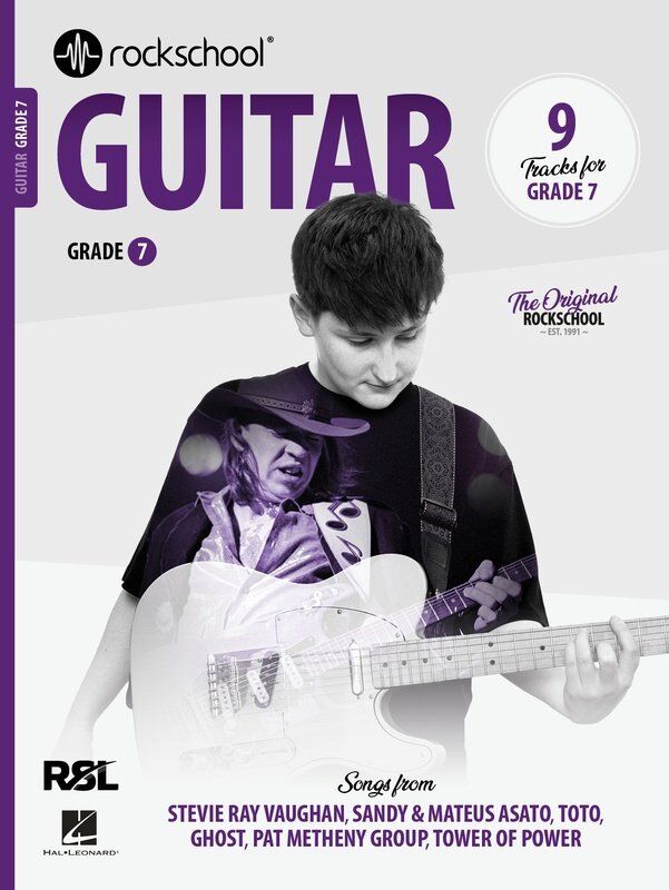Rockschool Guitar Grade 7 (2024) - 80 Pages, Includes 9 Tracks for Guitar Exam Preparation