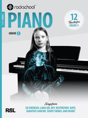 Rockschool Piano Grade 3 (2025) Exam Book - Rock School Limited
