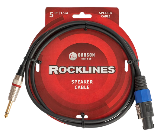 Carson Cable Co Carson Rocklines 5ft Speaker Cable Speakon