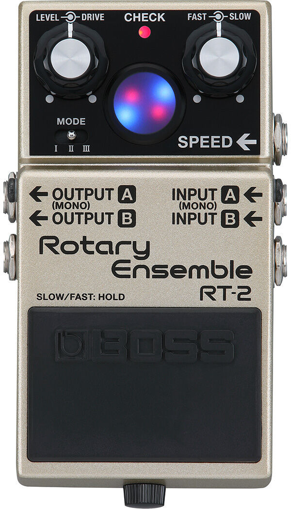 BOSS RT-2 Rotary Ensemble Effects Pedal - Compact Rotary Speaker Simulator for Guitar and Keyboard — view 2