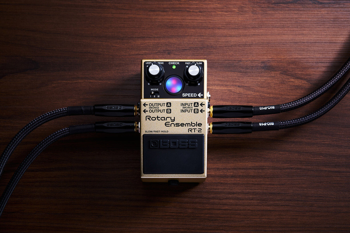 BOSS RT-2 Rotary Ensemble Effects Pedal - Compact Rotary Speaker Simulator for Guitar and Keyboard — view 6