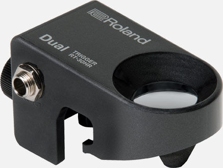 ROLAND RT-30HR Dual Acoustic Drum Trigger - High Sensitivity, Fast Installation, Compatible with Latest Drum Hardware