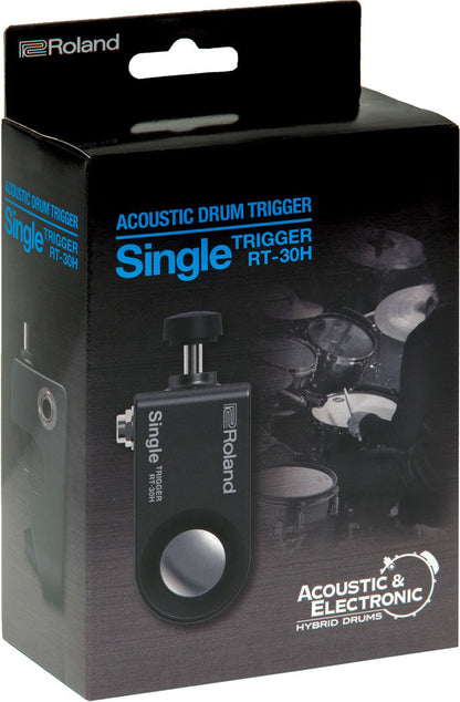 ROLAND RT-30H Acoustic Drum Trigger - Single, Ultra-Sensitive, Quick Installation, Compatible with Latest Drum Hardware — view 6