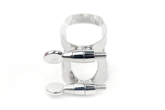 Rico Ligature, Tenor Sax for Metal Link Mouthpieces, Nickel Plated