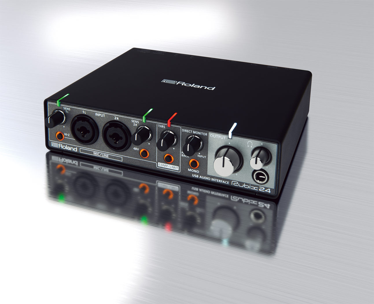 ROLAND Rubix24 USB Audio Interface - 2x4 Channels, MIDI, 24-bit/192kHz High-Resolution Sound, Compact & Affordable — view 5