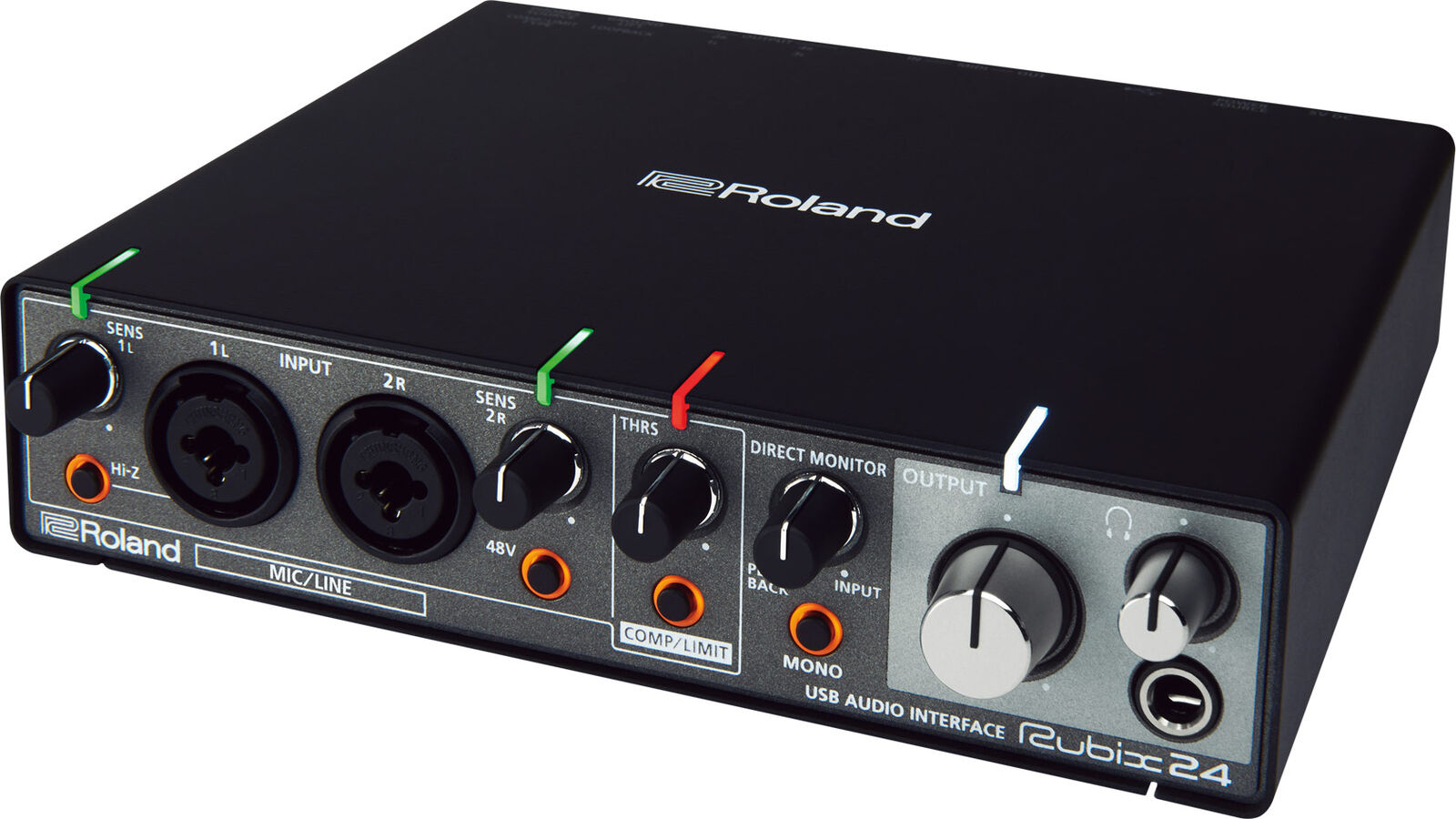 ROLAND Rubix24 USB Audio Interface - 2x4 Channels, MIDI, 24-bit/192kHz High-Resolution Sound, Compact & Affordable — view 4