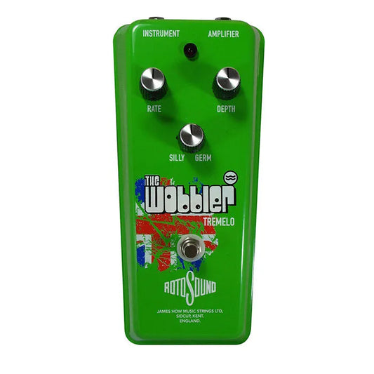 Rotosound Wobbler Tremelo Pedal RWB1 - Hand Wired, Vintage Optical Attenuator, True Bypass, High Headroom, Unique Signal Path Control