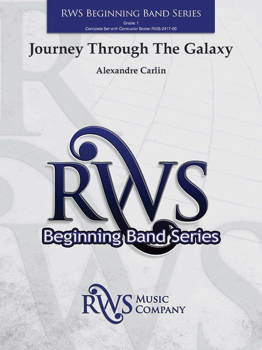 Journey Through the Galaxy for Concert Band by Alexandre Carlin