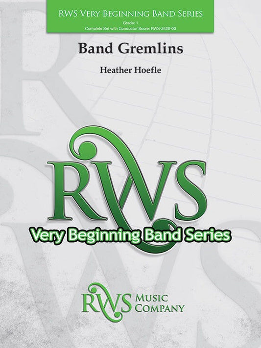 Band Gremlims Concert Band Sheet Music Grade 1